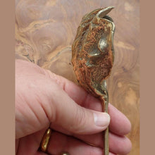 Load image into Gallery viewer, Brass Shell Wall Hook – Antique Coastal Bathroom Towel &amp; Robe Hanger
