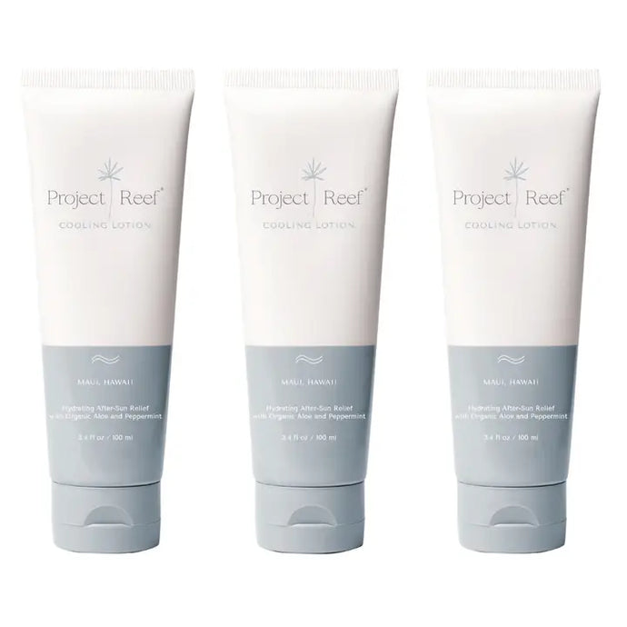 Project Reef Organic Aloe & Peppermint Cooling Lotion 3.4 fl. oz.