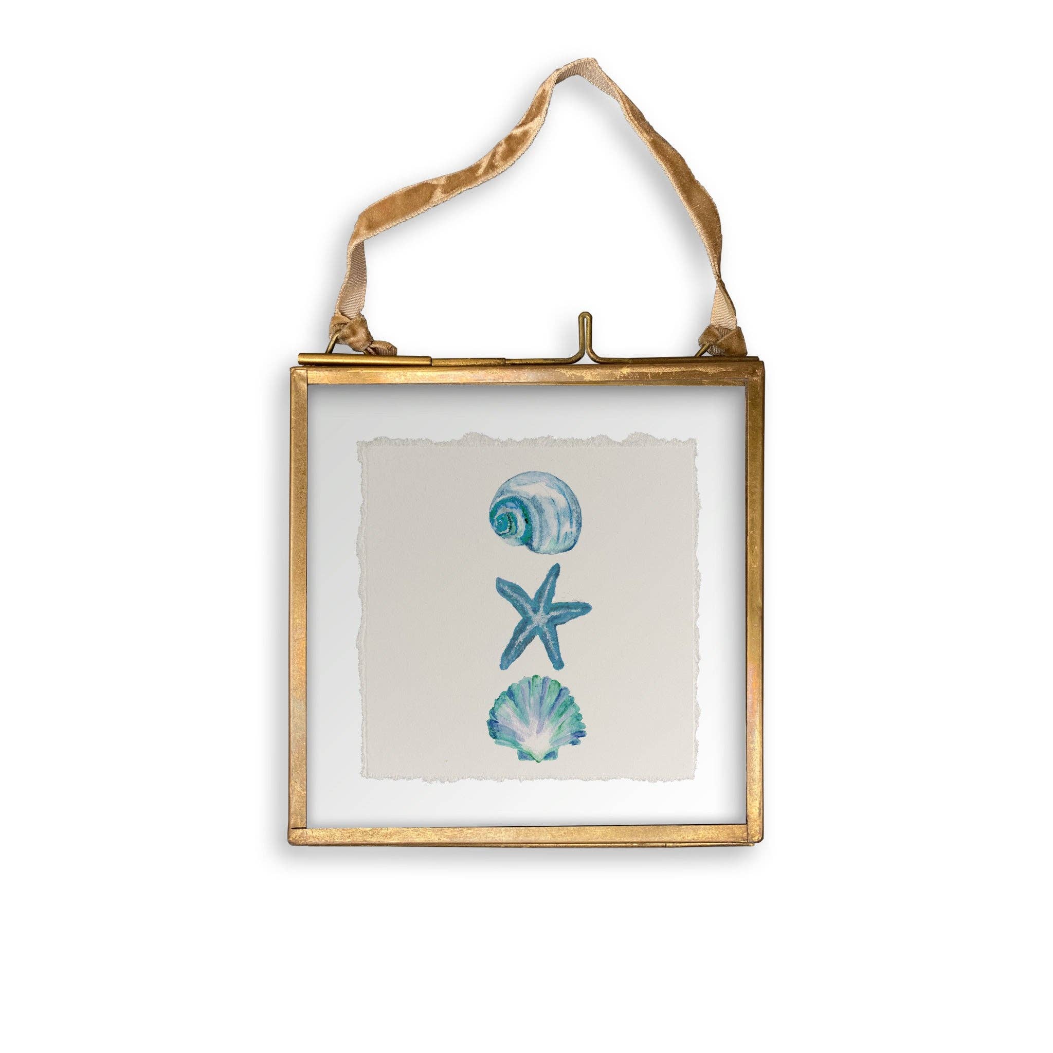 Three Shells Hand Towels Natural