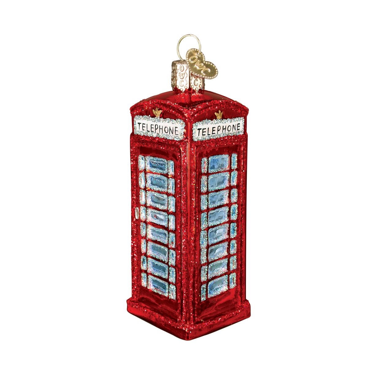 English Phonebooth Ornament