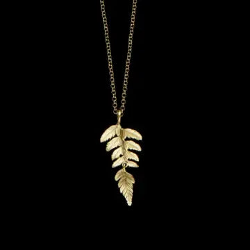 Michael Michaud - Fern Pendant on Chain 18