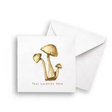Load image into Gallery viewer, Three Mushrooms with Location
