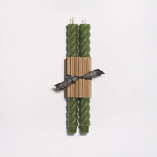 Load image into Gallery viewer, 10&quot; Rope Taper Candles
