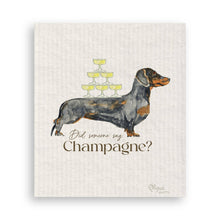 Load image into Gallery viewer, Dachshund with Champagne

