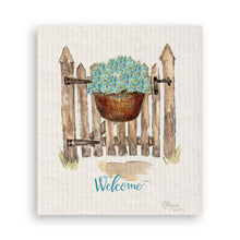 Load image into Gallery viewer, Gate with Hydrangea Basket
