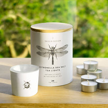 Load image into Gallery viewer, Citronella Tea Lights, Sea Salt
