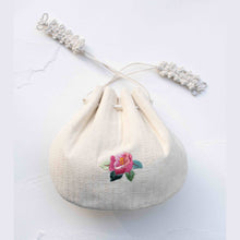 Load image into Gallery viewer, Embroidered Drawstring Pouch – Sample Sale
