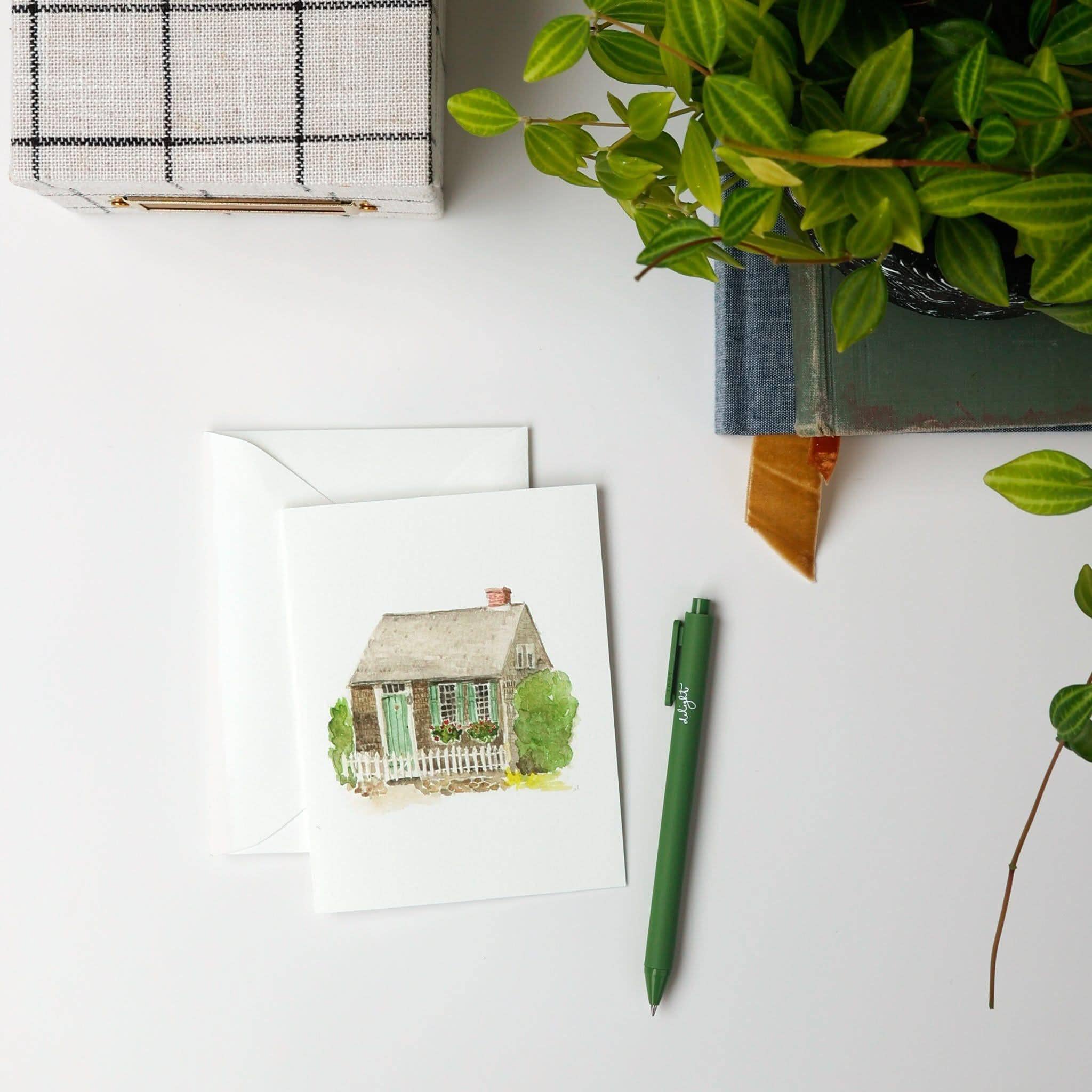 Cottage notecards