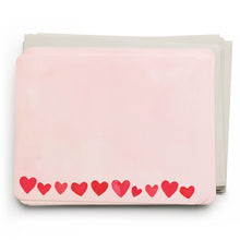 Load image into Gallery viewer, Mini Hearts Blush Flat Note Set
