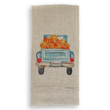 Load image into Gallery viewer, French Graffiti Natural Linen Hand Towels
