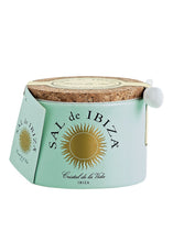 Load image into Gallery viewer, Sal De Ibiza Fleur De Sel - Sea Salt in Ceramic Jar w/ Spoon 150g / 5.36oz
