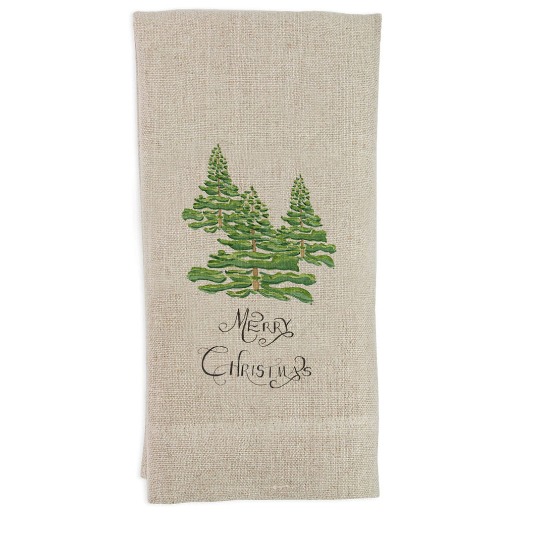 Christmas Trees Guest Towel
