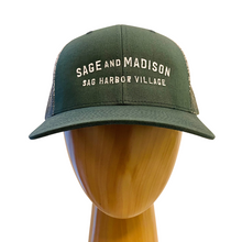 Load image into Gallery viewer, Sage and Madison Gradient Mesh Hat | Green
