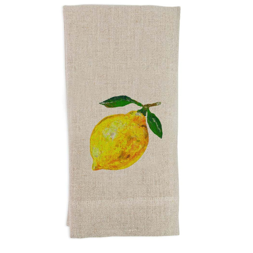 Lemon Guest Towel