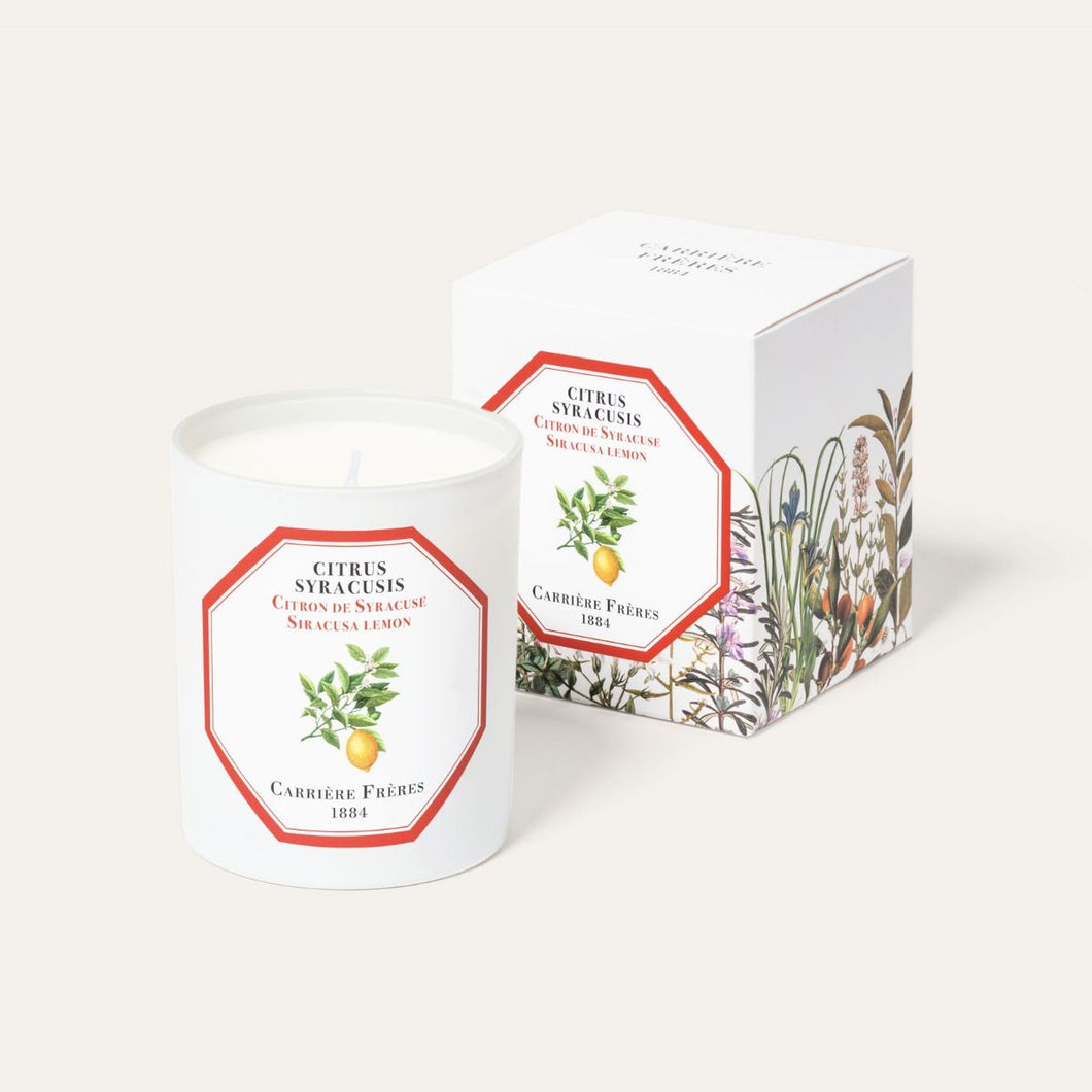 Carrière Frères Siracusa Lemon Scented Candle
