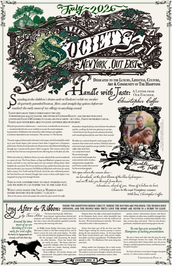 The Society cover